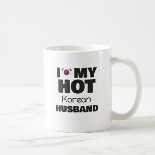 Mug Marié Hot Corée Homme J'Aime Mon Mari Coréen Chaud