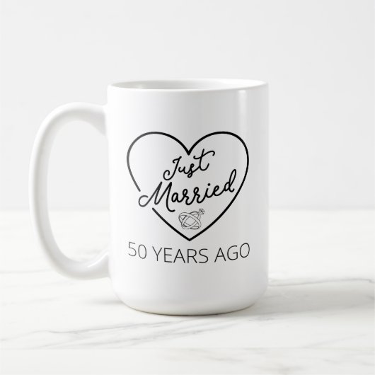 Mug Marié Il Y A 50 Ans III (Gauche)