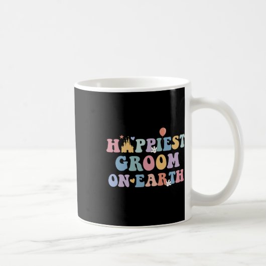Mug Marié le plus heureux sur Terre (Droite)