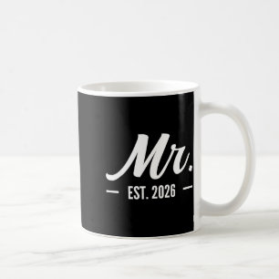 Mug Marié M. Est 2026 Marié Mariage Partie de Mariage
