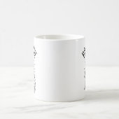 Mug Marie ou Morte Gothique Squelette Robe de Mariée E (Centre)