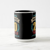 Mug Marié pendant 20 ans 20e mariage anniversaire (Centre)