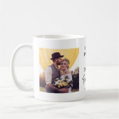 Mug Marié pendant une pandémie | Deux photos (Gauche)