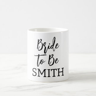 Mug Mariée à être - Cadeau de mariage personnalisé