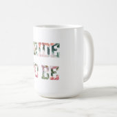 Mug Mariée à motifs floraux (Devant droit)