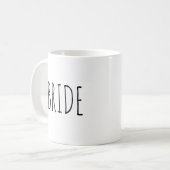 Mug "Mariée" Agritourisme moderne simple (Devant gauche)
