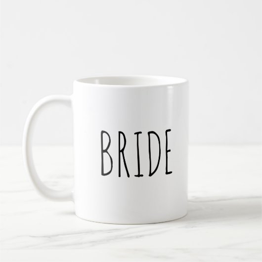 Mug "Mariée" Agritourisme moderne simple (Gauche)
