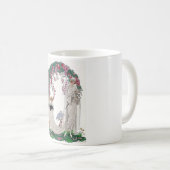 Mug Mariée Art déco (Devant droit)