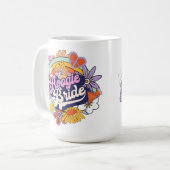 Mug Mariée Boogie Groovy 70s Enterrement de Vie de Jeu (Devant gauche)