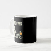 Mug Mariée de fête de bachelorette de mariage drôle d' (Devant gauche)