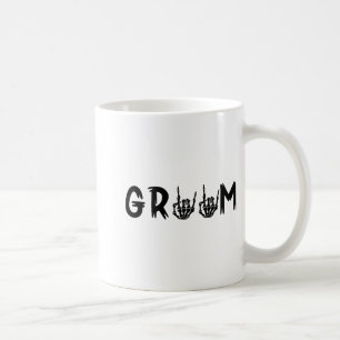 Mug Mariée de mariage d'Halloween Marié Squelette jusq