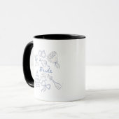 Mug Mariée Fiançailles Mariage Couples Mari Épouse (Devant gauche)