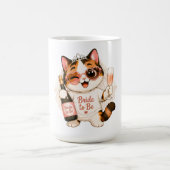 Mug Mariée future chat calico mignon et cosy (Centre)