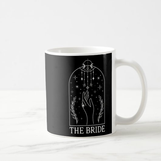 Mug Mariée Gothique Coven Tarot Correspondant Célibata (Droite)