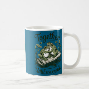 Mug Mariée grenouille drôle & style de lune de miel de
