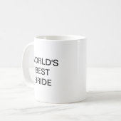 Mug Mariée la plus merveilleuse du monde (Devant gauche)