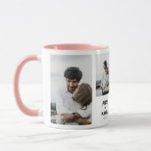 Mug Mariée Marié Souvenir Invité de mariage 4 photos (Gauche)