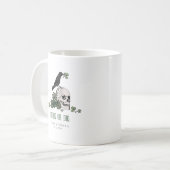 Mug Mariée ou mort Jour de la Saint Patrick Mariage cr (Devant gauche)
