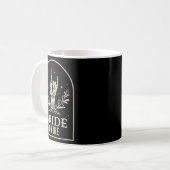 Mug Mariée ou Morte Main de Squelette Gothique Enterre (Devant gauche)