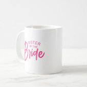 Mug Mariée Texte personnalisé (Devant gauche)