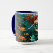 Mug "Marielle" - Belle sirène dansante (Devant gauche)