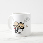 Mug Mariés à peine (Devant gauche)