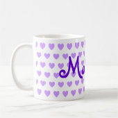 Mug Marietta en violet (Gauche)