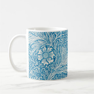 Mug Marigold par William Morris, fleurs de jardin vint