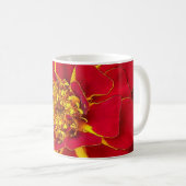 Mug marigold rouge vif (Devant droit)