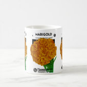 Mug Marigold Vintage Seed Packet (Centre)