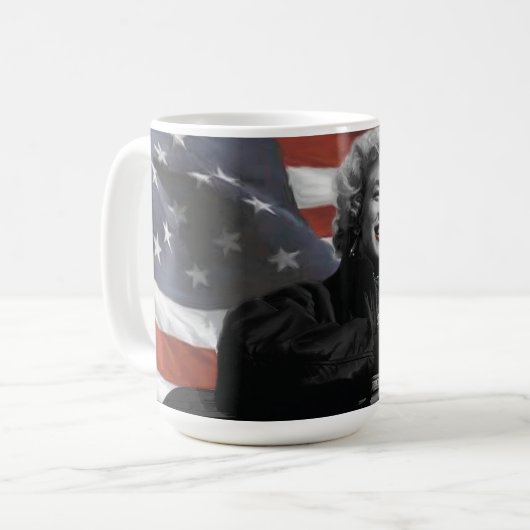 Mug Marilyn patriote (Devant gauche)