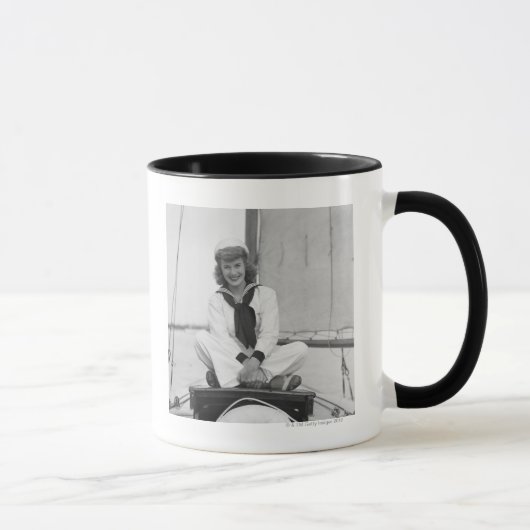 Mug Marin de femme (Droite)