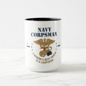 Mug Marin du corps des médecins de la marine américain (Centre)