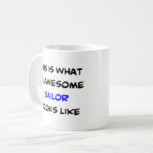 Mug marin, génial (Devant gauche)