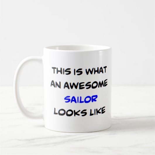 Mug marin, génial (Gauche)