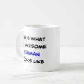 Mug marin, génial (Devant gauche)