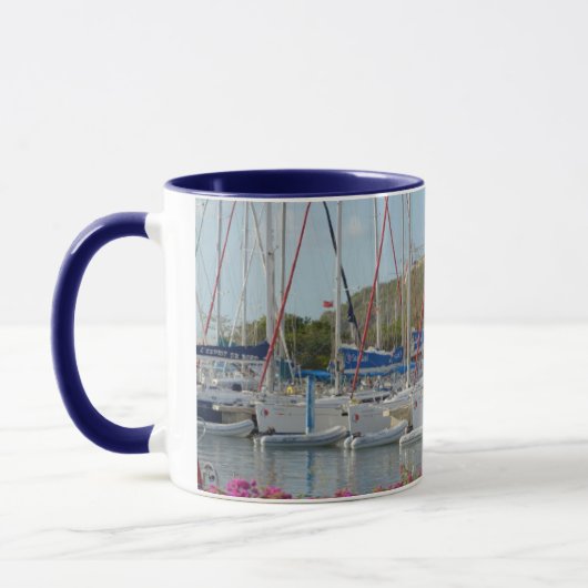 Mug Marina de Virgin Gorda (Gauche)