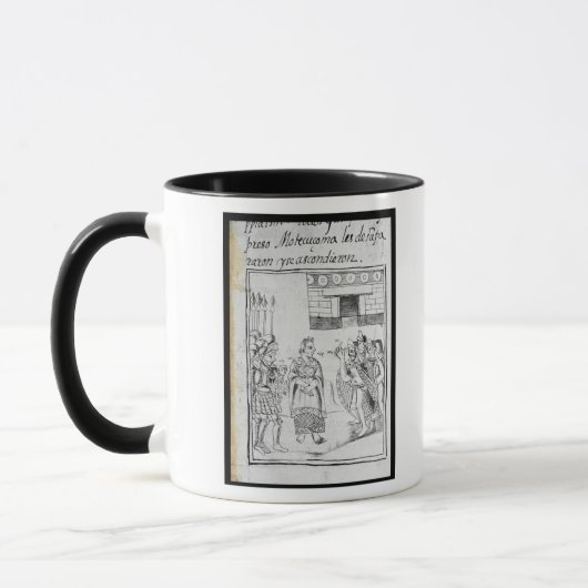 Mug Marina interprétant pour les Espagnols (Gauche)