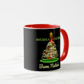 Mug Marinara Christmas Buon Natale Spaghetti Tree (Devant droit)