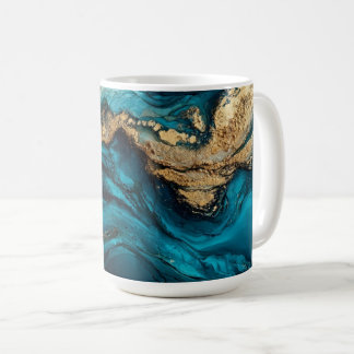 Mug Marine abstraite