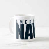 Mug Marine américaine | Marine américaine (Devant gauche)