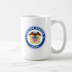 Mug Marine américaine   Officier Crest