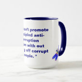 Mug Marine anti-corruption (Devant droit)