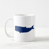 Mug Marine de baleine (Gauche)