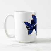 Mug MARINE des USA/tasse anges bleus F-15 de marines (Gauche)