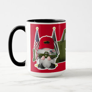 Mug Marine Gnome avec camion militaire
