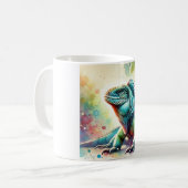 Mug Marine Iguana 190624AREF127 - Watercolor (Devant gauche)