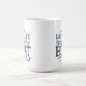 Mug Marine Lake Life Flotte Mon bateau (Centre)