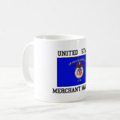 Mug Marine marchande des USA (Devant gauche)
