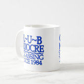 Mug Marine médiocre de club (Devant gauche)